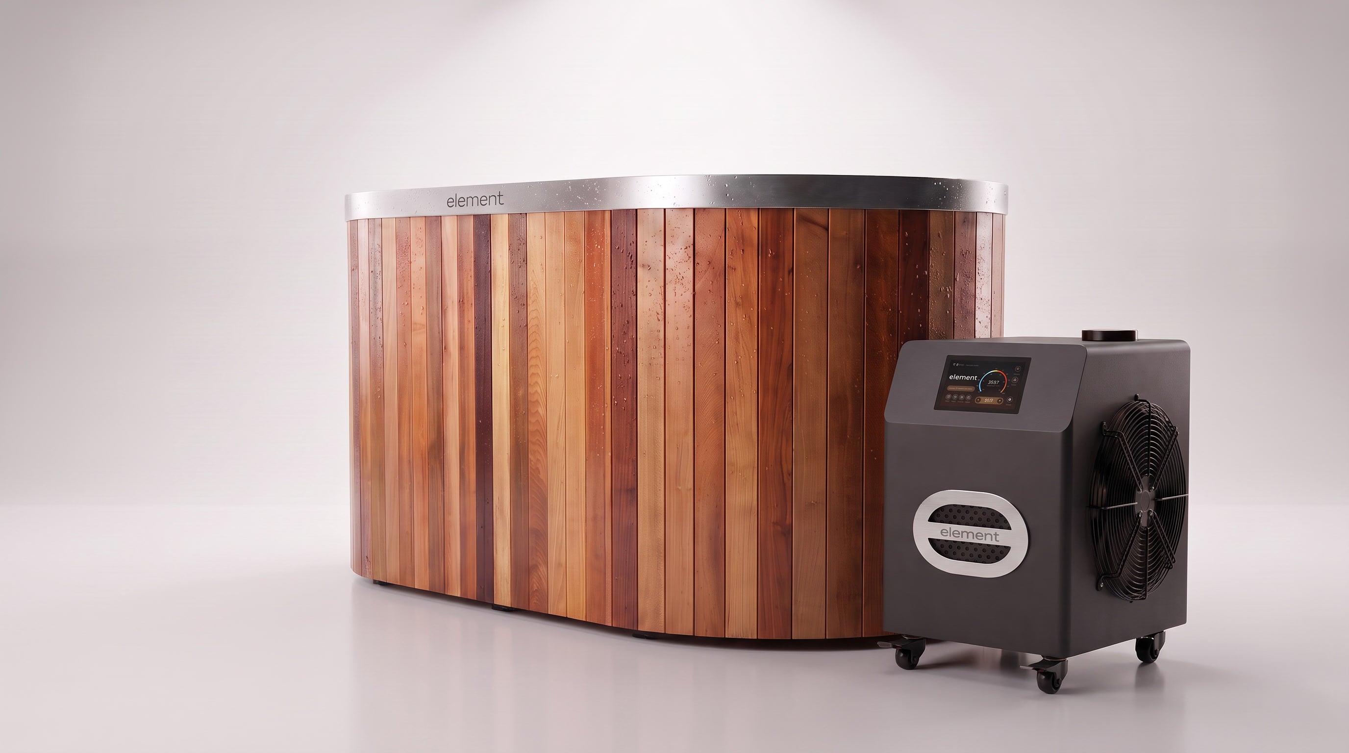 Terra and Nova together in a premium studio product photograph